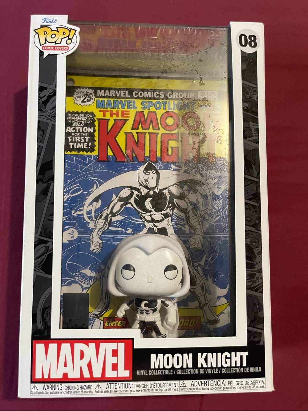 Funko Marvel Moon Knight Comic Cover